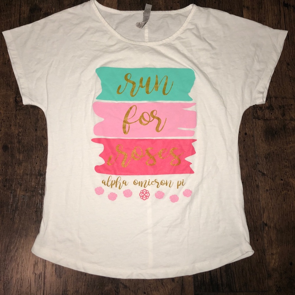 AOII Run for Roses shirt